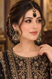 Sahara Earrings & Tikka Set | Different Color Available