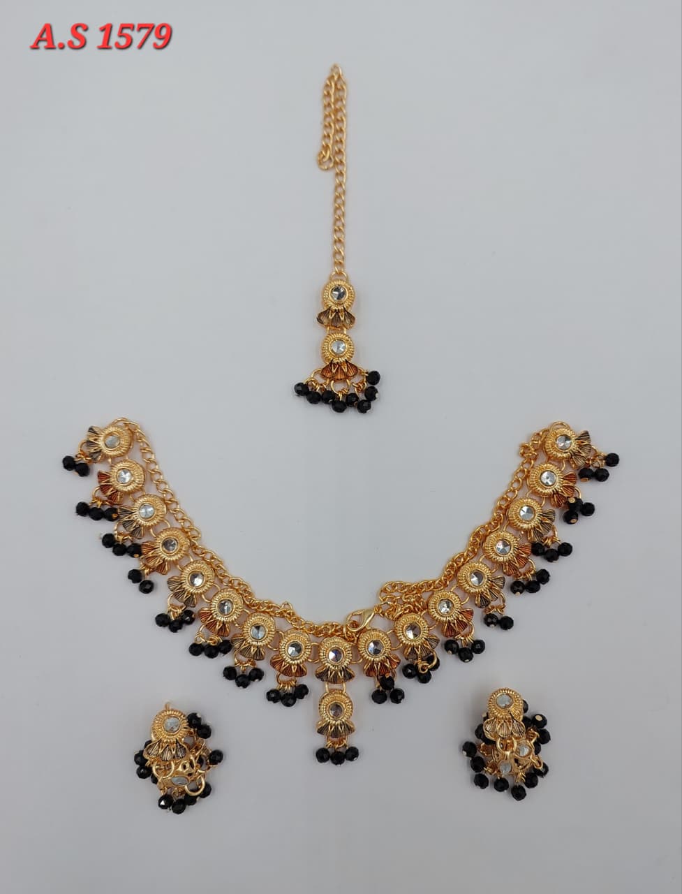 Golden / Silver Complete Necklace Set