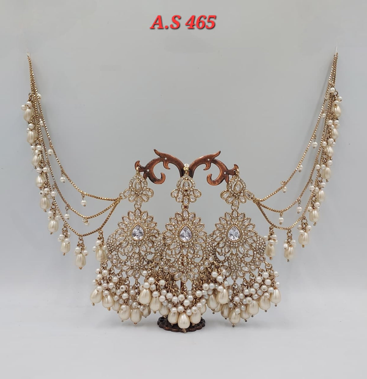 Sahara Earrings & Tikka Set | Different Color Available