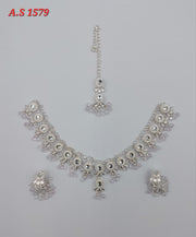 Golden / Silver Complete Necklace Set
