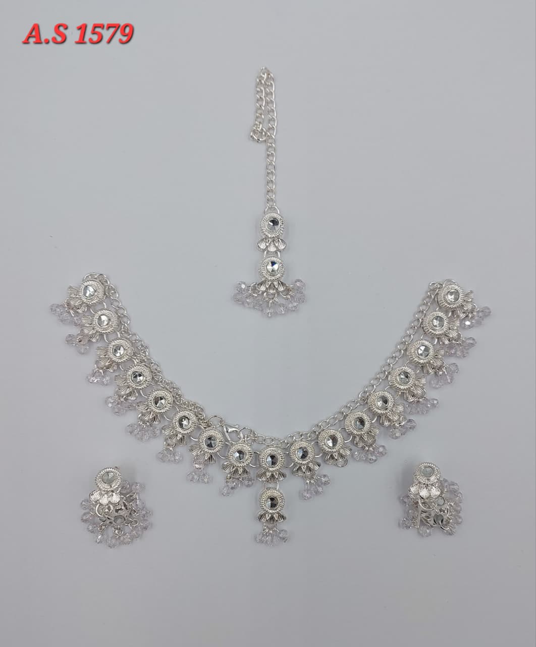 Golden / Silver Complete Necklace Set