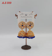 Jumka Golden with small Mirror