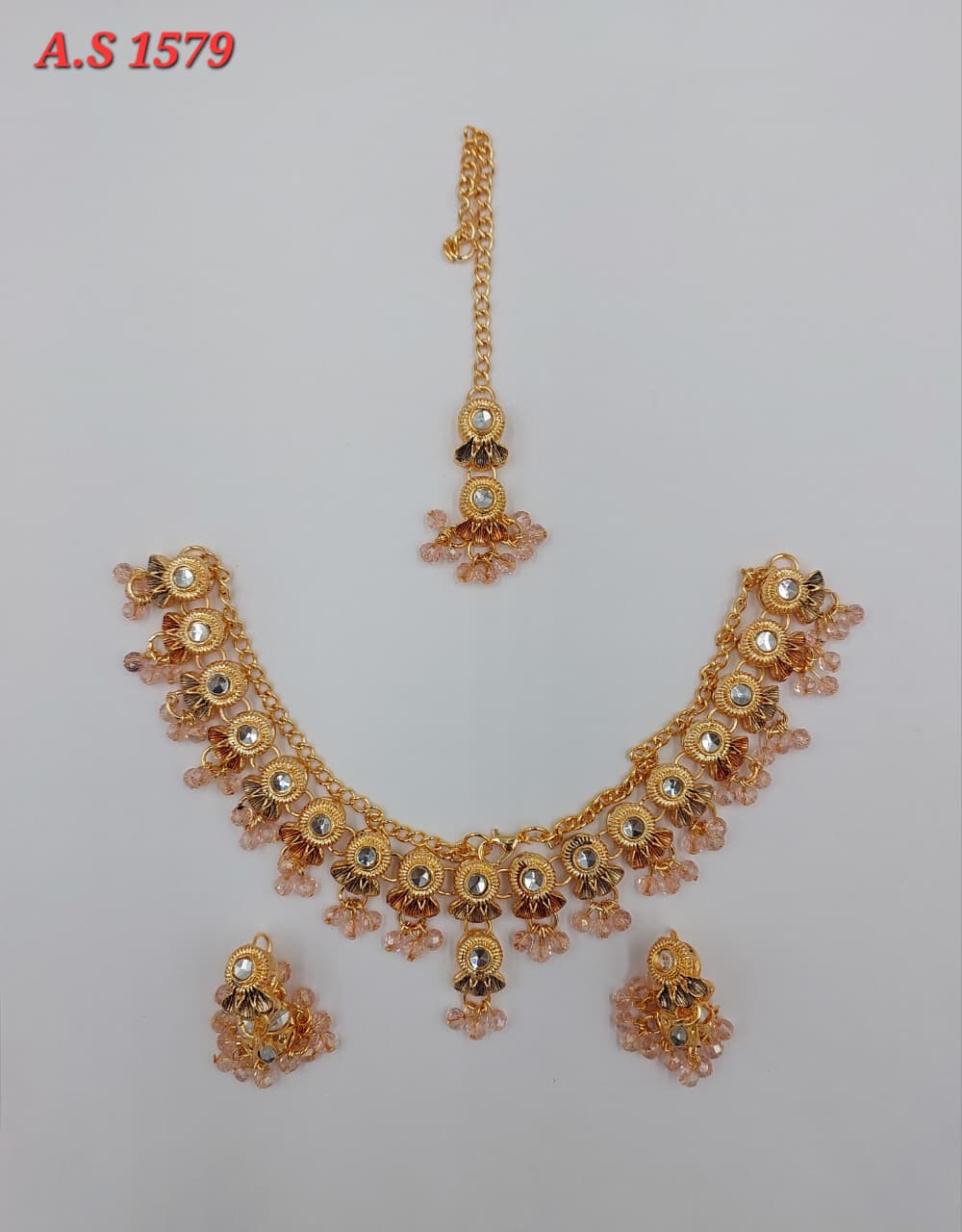 Golden / Silver Complete Necklace Set