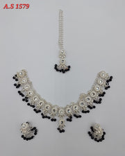 Golden / Silver Complete Necklace Set