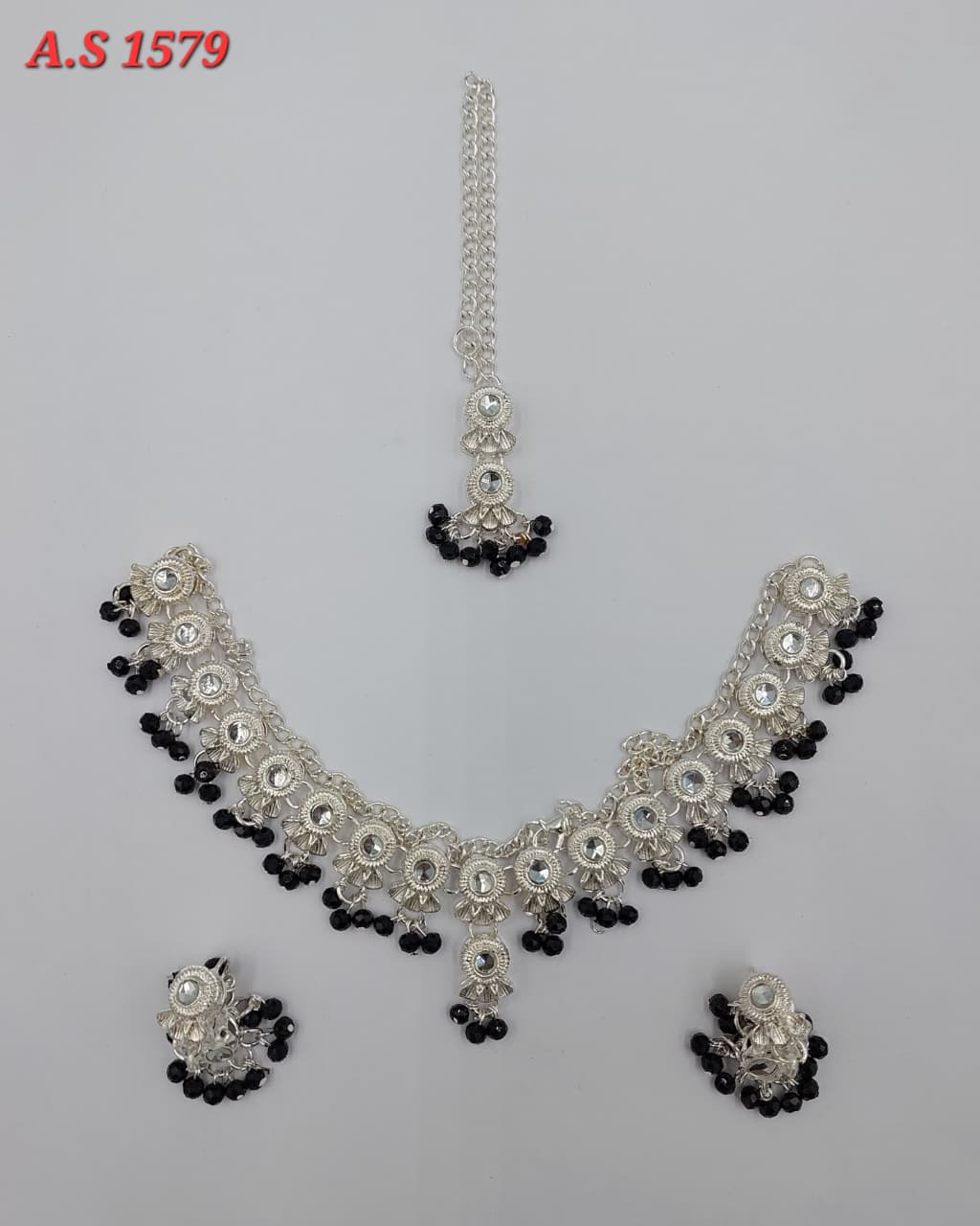 Golden / Silver Complete Necklace Set