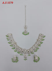 Golden / Silver Complete Necklace Set